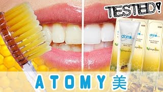 Atomy Toothpaste Testimonial  Atomy Propolis Toothpaste with Green Tea Extract [upl. by Eseyt651]