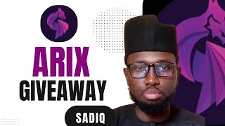 quotGIVEAWAY ALERT 1000 Arix for Sadiq Tech Subscribersquot [upl. by Modnar933]