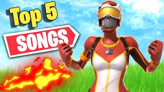 Top 5 BEST Songs For Your Fortnite Montages Chapter 5 season 4 [upl. by Ruthy]