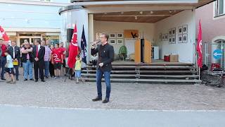 Maibaum aufstellen in Köflach  Rede Oliver Wieser [upl. by Grenville]