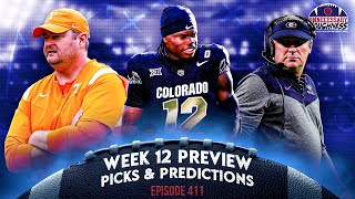 WEEK 12 PREVIEW  PICKS AND PREDICTIONS [upl. by Anelaj]