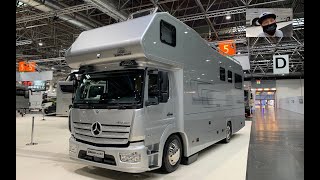 Vario Mobil Alkoven 900 Albatros luxury RV Motorhome Camper Mercedes walkaround and interior k0110 [upl. by Nylhtak446]