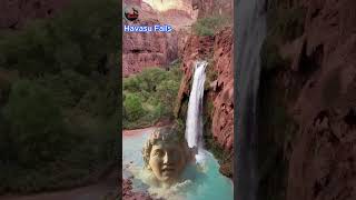 Havasu Falls A Hidden Oasis in the Grand Canyon waterfallwonders Hidden Oasis Canyon Havasu [upl. by Yendic703]