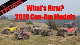 Whats New for the 2019 CanAm SidebySide and ATV Lineup We Ask the Engineers [upl. by Adamsen]