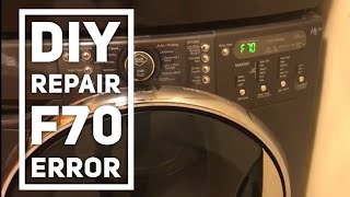 Easy DIY Repair F70 Error on Kenmore Washer [upl. by Eniotna]