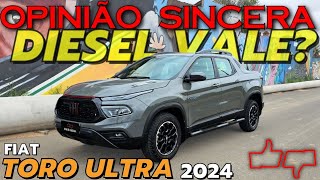 FIAT Toro Ultra Diesel 4x4 Picape BRUTA Vale a pena Preço PROBLEMAS consumo AVALIAÇÃO COMPLETA [upl. by Oeak882]