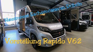 Vorstellung Rapido V62  Hausmesse Sachsen Caravan Döbeln [upl. by Annoda]