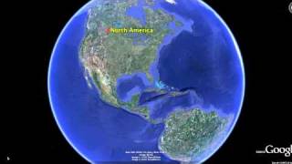 Google Earth Tour Continents and Oceans [upl. by Bradleigh914]