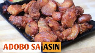 ADOBO SA ASIN  THE SIMPLE WAY TO COOK ADOBO SA ASIN [upl. by Enayd]