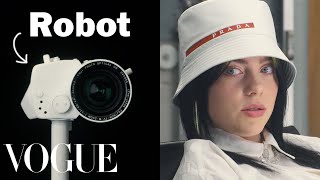 Billie Eilish Gets Interviewed By a Robot  Vogue [upl. by Elwin]