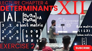 Class 12th Determinants Chapter 4 Exercise 2 Complete Lectureone shot  Differential Classes [upl. by Clothilde825]