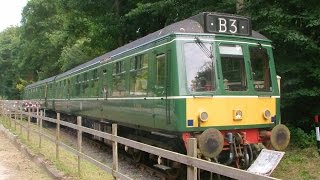 Half an Hour at 133  Tanat Valley Light Railway 1192015  Class 107 DMU  Cab ride  Oswestry [upl. by Ceevah]