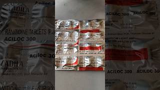 Aciloc 300 MG Tablet Ranitidine tablet Ip 300 MG [upl. by Werdnaed]