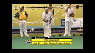 Lawn Bowls 2003 Aust Vs St Africa Triples [upl. by Maurine]