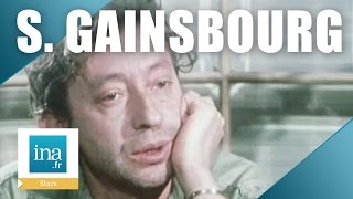 Serge Gainsbourg répond à Bernard Pivot  Archive INA [upl. by Mharba673]