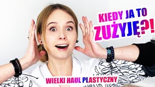 STOS PRZYBORÓW PLASTYCZNYCH 😍 OGROMNY HAUL ZAKUPOWY [upl. by Seyer412]