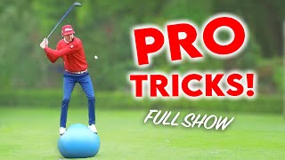 VERY FUNNY UNCUT GOLF TRICK SHOT SHOW [upl. by Assirok]