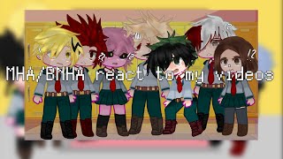 MHABNHA react to my videos Gcrv short lazy [upl. by Hessney]