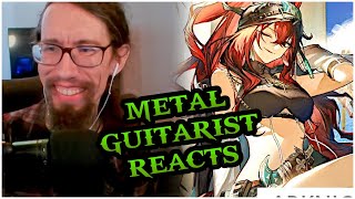 Pro Metal Guitarist REACTS Arknights OST  Inudi Harek Horakhet Battle Theme [upl. by Nuahsed]