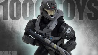 1000Toys  Halo Reach  Noble Six Review [upl. by Adelpho]