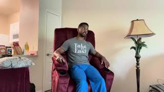 MCombo Power Lift Recliner Chair Review from a Therapists Perspective [upl. by Cirdet]