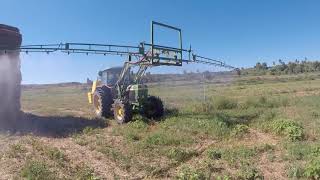 GOPRO  SULFATANDO CON JOHN DEERE 3350 [upl. by Rosario]