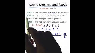 Statistics Modemean and Median Trick [upl. by Babbie240]