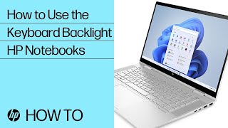 How to Use the Keyboard Backlight for HP Notebooks  HP Support [upl. by Aitel792]