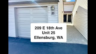 209 E 18th Ave 25 Ellensburg Washington [upl. by Ria]