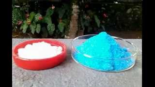 How to make Copper Carbonate  CuCO3 [upl. by Horgan]