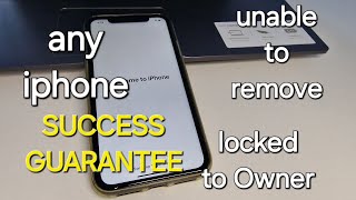 Any iPhone Locked to Owner Remove✔️iCloud Unable to Activate Unlock Success✔️ [upl. by Eta31]