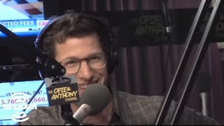 Andy Samberg Nicholas Cage Impression with Nicholas Cage  SiriusXM  Opie amp Anthony [upl. by Caplan]