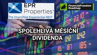 EPR Properties  MĚSÍČNÍ dividenda [upl. by Meade]