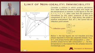 StatMolThermo 1007 Azeotropes and Immiscible Phases [upl. by Ursala]