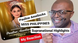 Miss Supranational 2023 Miss Philippines Pauline Amelinckx Full Performance Reaction Highlights [upl. by Earaj]