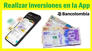 Como hacer una INVERSION virtual en Bancolombia 💰💵🤑 [upl. by Eiznekam736]