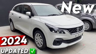 NEW MARUTI SUZUKI BALENO ZETA SECOND TOP MODEL DETAILED REVIEW 2024  NEW BALENO SECOND TOP MODEL [upl. by Vikky102]