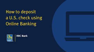 How to Deposit a US Check Using Online Banking [upl. by Supple]