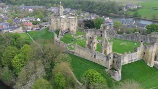 Warkworth Northumberland From Above [upl. by Acemaj287]