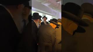 Viznitz Rebbe Dances With Litvishe Gedolim R HirshKotler and Segal  Sivan 5784 [upl. by Drucie]