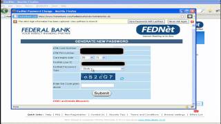 How to Change Transaction password online Federal Bank [upl. by Nahtnhoj]