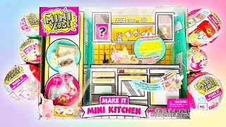 Miniverse Make It Mini Kitchen Unboxing ASMR [upl. by Leong51]