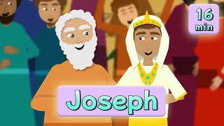 All Bible Stories about Joseph  Gracelink Kindergarten Collection [upl. by Atem450]