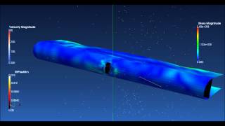 MSC Nastran Explicit Nonlinear  Birdstrike 1of4 [upl. by Knah]