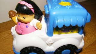 Fisher Price Little People Ice Cream Delivery Truck [upl. by Ayikal]