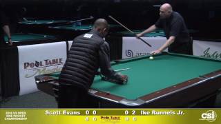 Match 7 Scott Evans vs Ike Runnels JR [upl. by Papst105]