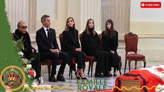 PHOTOS – Clotilde Courau et ses filles pleurent VictorEmmanuel de Savoie  la famille unie pour un [upl. by Orpah]