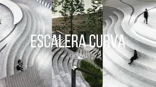 Como hacer escaleras curvas  Revit [upl. by Ojoj]