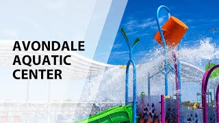 Tour Avondale Aquatic Center in 360°  Dive into Fun amp Fitness [upl. by Lorimer]