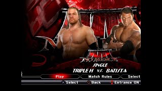 WWE2K24 Batista vs Triple H Inside Hell in a Cell Vengeance 2005 [upl. by Selyn713]